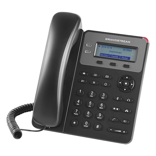 Teléfono IP SMB de 2 Líneas, 1 cuenta SIP con 3 teclas de función programables y conferencia de 3 vías. PoE