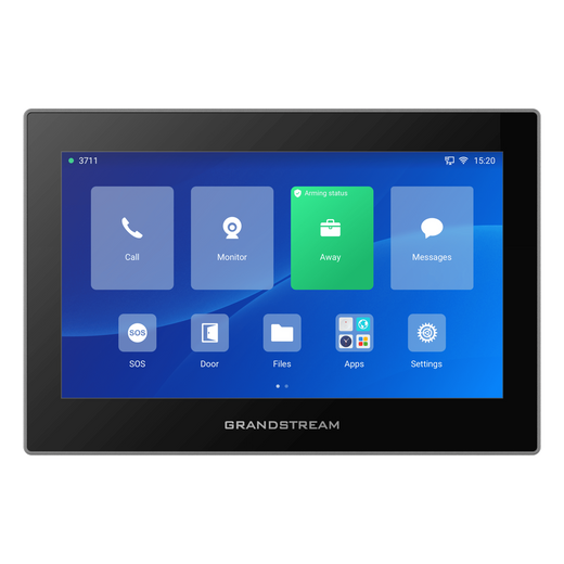 Estación de Intercomunicación SIP con Wi-Fi 6, Bluetooth y Control Total para Agendamiento de Salas (Color Negro)