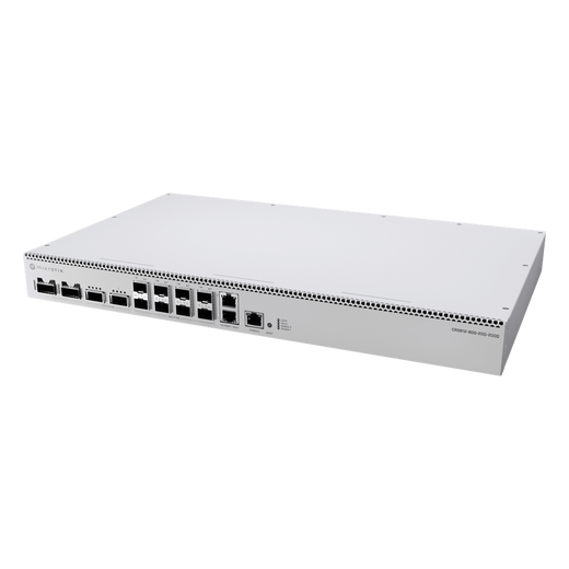 Switch/Router, CPU 4 nucleos 2000 MHz, 2x400G QSFP56-DD, RouterOS V7
