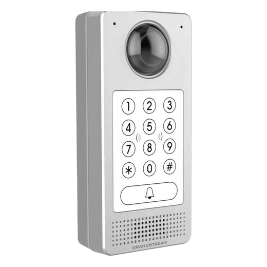 Videoportero IP (SIP) FISHEYE, apertura por código, Antivandálico, llamada y/o tarjeta, teclado retro-iluminación