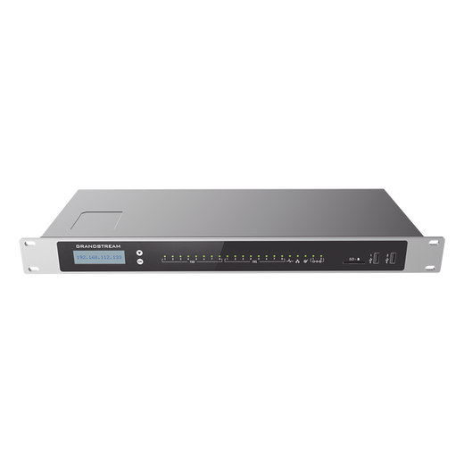 Conmutador IP-PBX para hasta 1500 usuarios y 200 llamadas simultaneas, 8FXS, solución para PyMEs