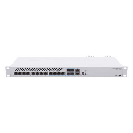 Cloud Router Switch 8 Puertos 10G RJ45, 4 compartidos RJ45/SFP+