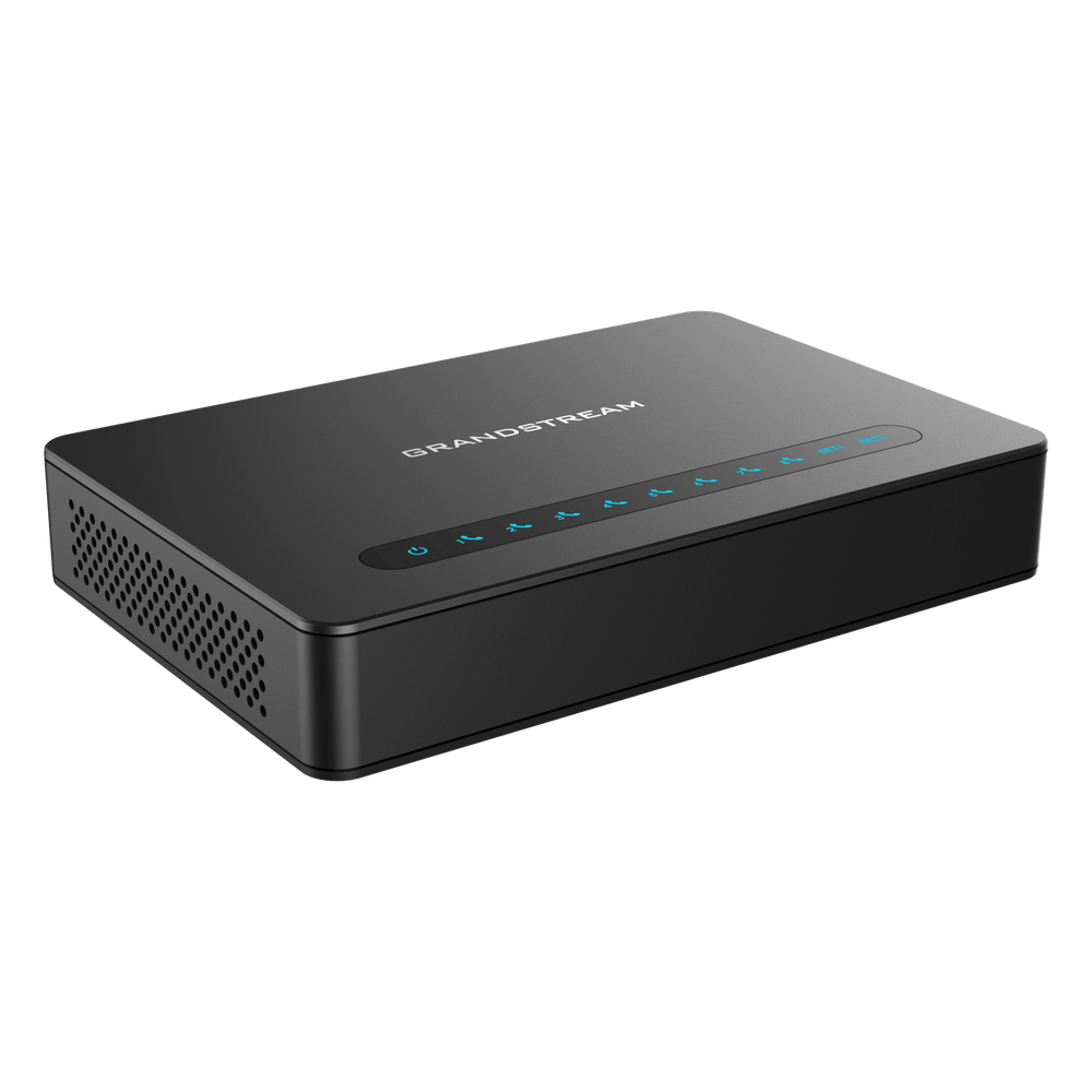 Gateway 8 Puertos FXS con Router NAT Gigabit / Conferencia de Voz 3 Participantes / Calidad de Voz HD