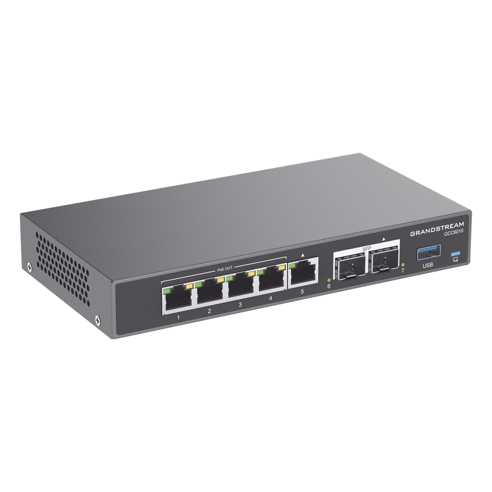 4 en 1: Firewall Generación, Router, Switch Gigabit de 5 Puertos SFP 2.5 Gigabit / Todos los puertos son configurables WAN/LAN