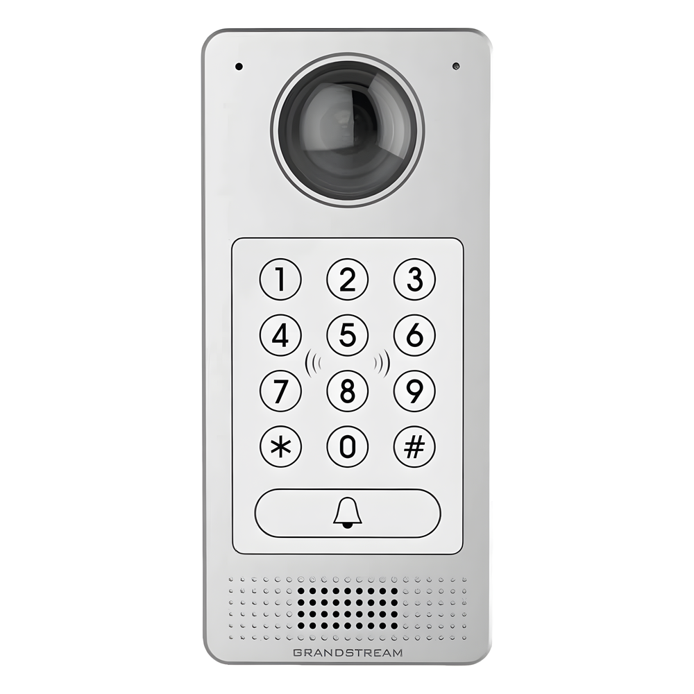 Videoportero IP (SIP) FISHEYE, apertura por código, Antivandálico, llamada y/o tarjeta, teclado retro-iluminación