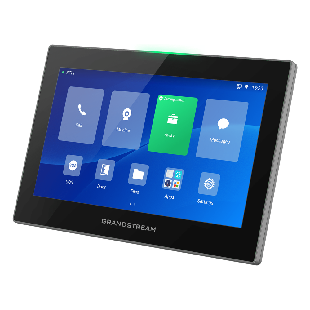 Estación de Intercomunicación SIP con Wi-Fi 6, Bluetooth y Control Total para Agendamiento de Salas (Color Negro)