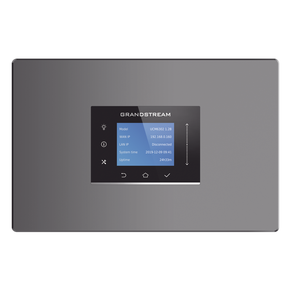 Conmutador IP-PBX para hasta 1000 usuarios y 150 llamadas simultaneas, 2FXS, para solución de comunicaciones unificadas