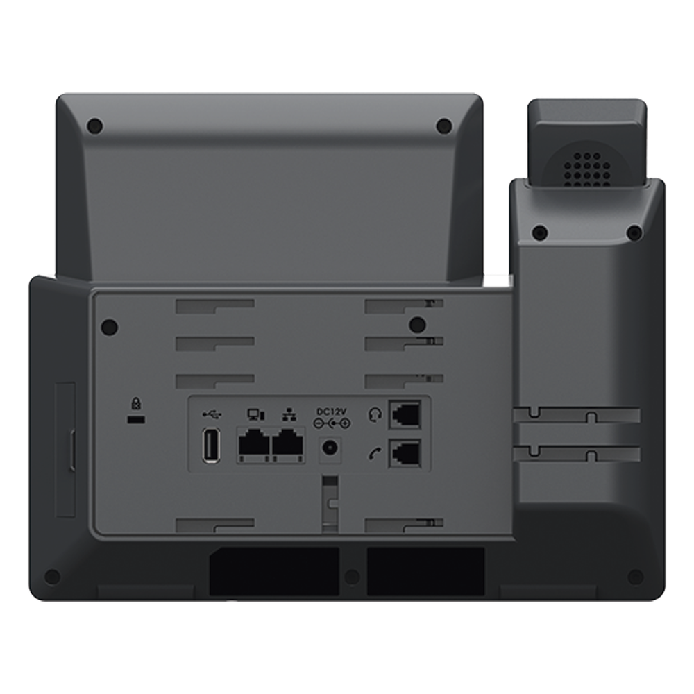 Teléfono IP Wi-Fi, Grado Operador, 14 líneas, pantalla LCD 5", IPV4/IPV6 con gestión en la nube GDMS