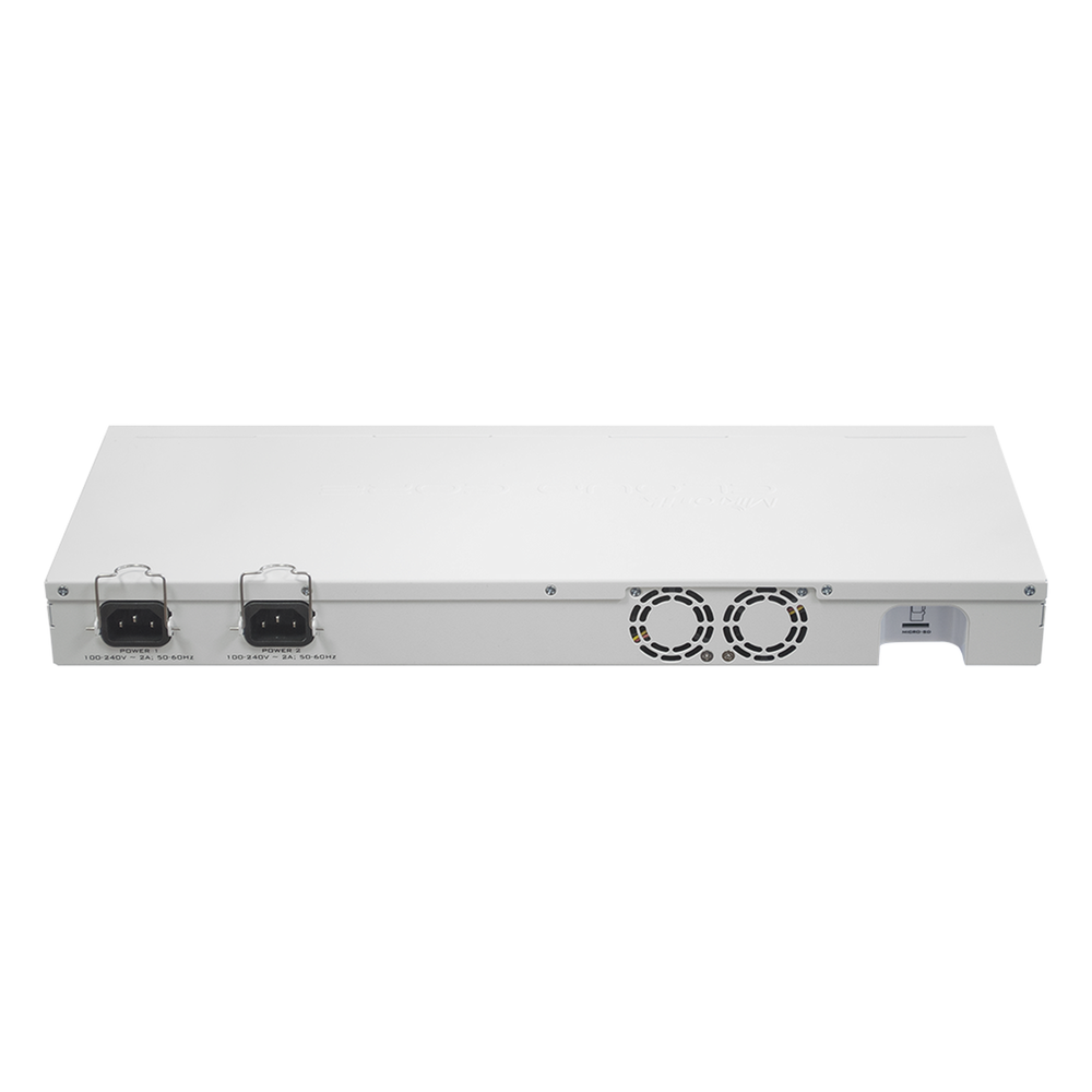 Cloud Core Router, CPU 9 Núcleos,7 Puertos Gigabit, 1 Combo TP/SFP, 1 puerto SFP+, 2 GB Memoria