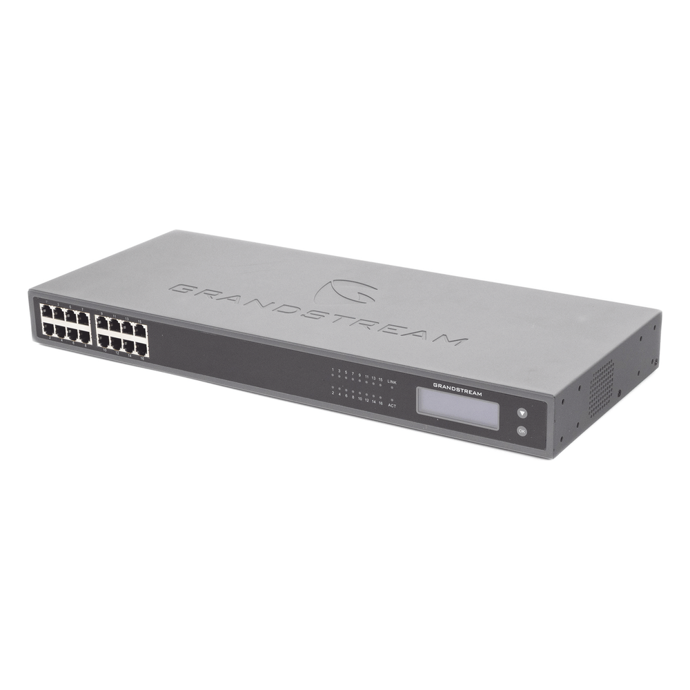 Gateway VoIP GrandStream ATA de 16 puertos FXS / montaje en rack