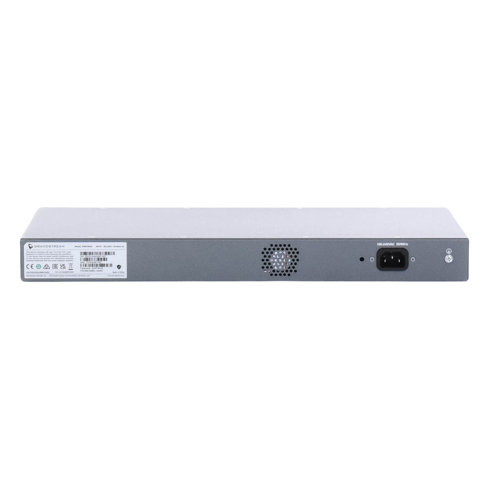 Switch Gigabit PoE+ Administrable / 16 puertos 10/100/ Compatible con GWN Cloud.