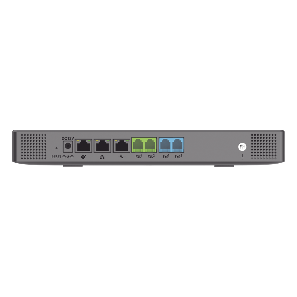 Conmutador IP-PBX para hasta 1000 usuarios y 150 llamadas simultaneas, 2FXS, para solución de comunicaciones unificadas