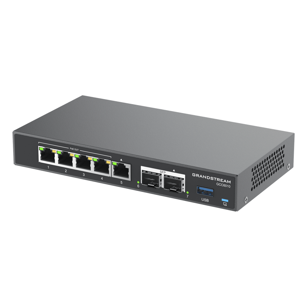 4 en 1: Firewall Generación, Router, Switch Gigabit de 5 Puertos SFP 2.5 Gigabit / Todos los puertos son configurables WAN/LAN