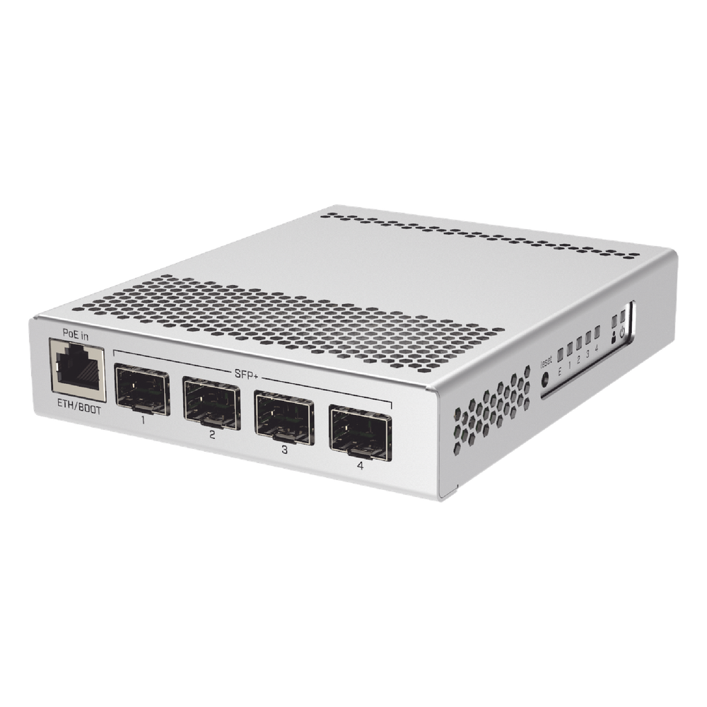 Switch administrable Sistema Operativo Dual, puerto 1G Rj45, 4 puertos 10G SFP+ para Escritorio