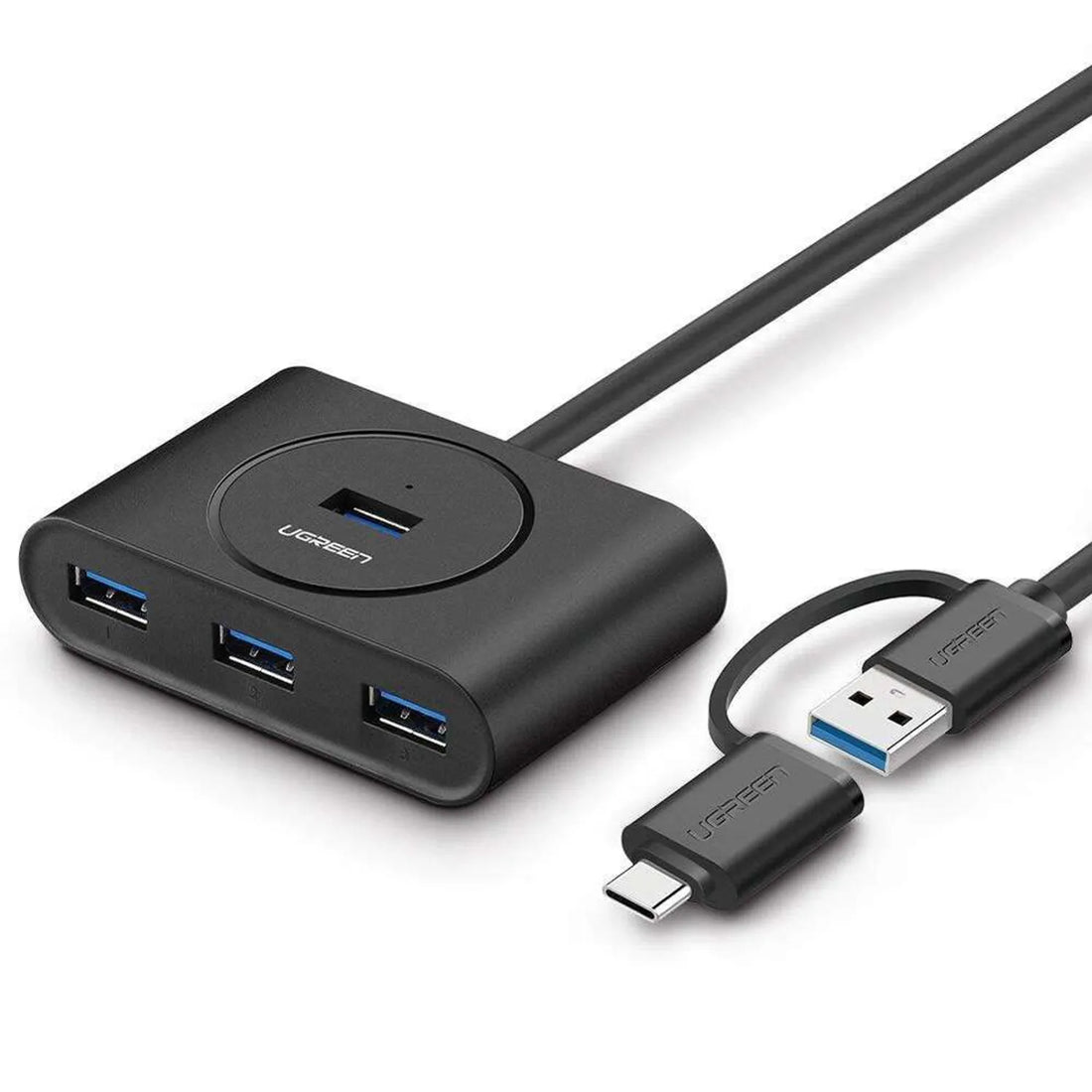 ADAPTADOR HUB USB C - 4 USB 3.0 - 1 MT