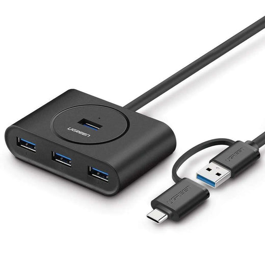 ADAPTADOR HUB USB C - 4 USB 3.0 - 1 MT