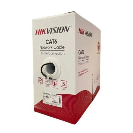 Hikvision Ds-1Ln6-Ouspe Rollo Cable De Red Utp Cat6 Exterior Negro 305M